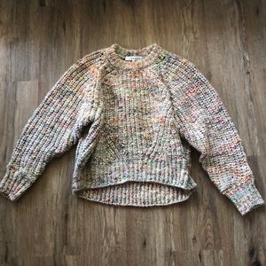Frame chunky multicolor sweater